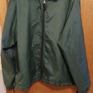 GAP Green Nylon Full-Zip Windbreaker Jacket – Men's XL